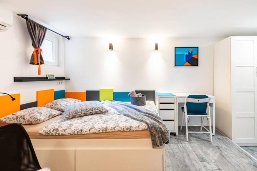 New Studio Apartment Emmy With Free Street Parking Zagreb Exteriör bild